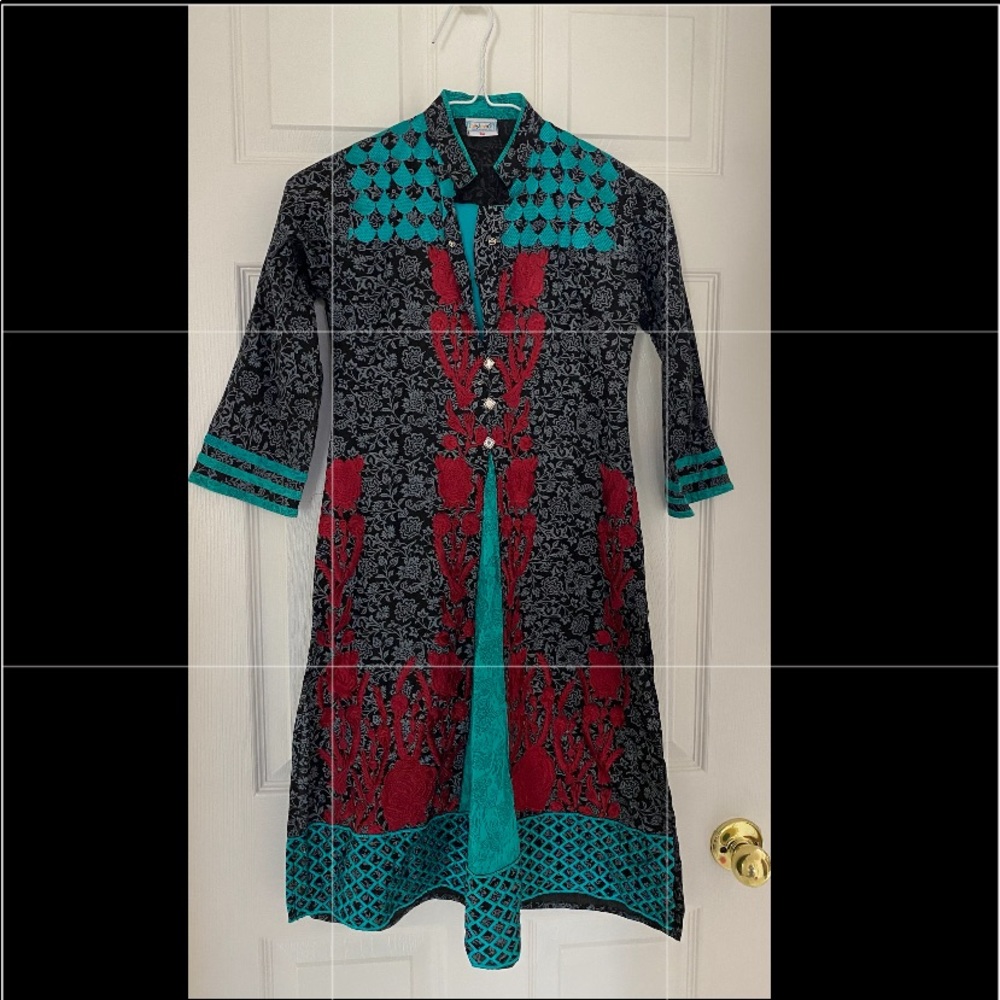 kids black shalwar kameez